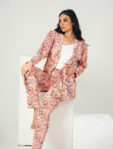 PRINTED FLORAL 3PC'S PAJAMA - PYJAMODA